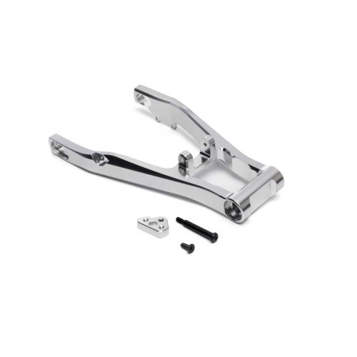 LOS364000 - Aluminum Swing Arm. Silver: PM-MX LOSI LOS364000