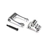 LOS364001 - Aluminum Knuckle & Pull Rod. Silver: PM-MX