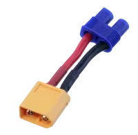 LPAA800143 - Li-Polar Adapterkabel XT60 Stecker _ EC3 Buchse