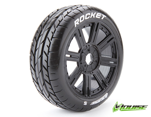 LR-T3190SB - B-Rocket 1_8 Buggy Komplettrad 17mm (2 Stk.) Louise LR-T3190SB