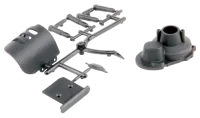 LRP124017 - Motor + Hauptzahnradabdeckung + Rammer S10 Twister_BX_TX
