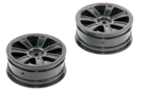 LRP124049 - Speichen Felge Vorderachse. schwarz - S10 Twister BX