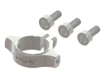 LX1377 - Ultra Tail Boom clamp aluminium silver - 180 CFX