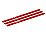 LX2557-7 - Tail Boom CNC Alu red (3 pcs.) - 130 S