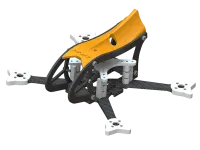 LX2598-1 - GosH 2 BL FPV Racer Frame. orange