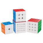 MF9201 - MoYu WCA 2x2-5x5 MeiLong Geschwindigkeitswuerfel - 4er-Pack Zauberwuerfel
