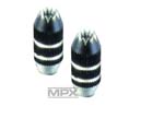 MPX-75305 - Knueppelgriffe Alu schwarz - Smart SX