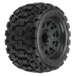 PRO1012710 - 1_8 Badlands MX38 F_R 3.8 MT Tires Mounted 17mm Black Raid (2)