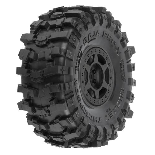 PRO1021310 - 1_10 Mickey Thompson Baja Pro X G8 F_R 1.9 MTD 12mm Blk Holcomb PRO1021310