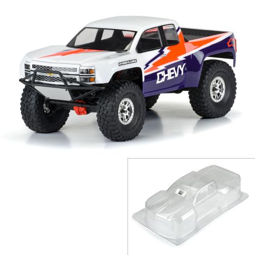 PRO360100 - 1_10 2015 Chevy Silverado Pre-Runner Clear Body 12.3 WB Crawlers PRO360100