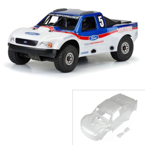 PRO361817 - 1_7 Pre-Cut 1997 Ford F-150 Trophy Truck Clear Body: Mojave 6S PRO361817
