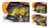 QH-6803 - Qihui Bulldozer und Panzer 2in1 (261 Teile)