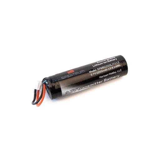 SPMB2200LITX1S - 3.7V 2200mAh 1S Li-Ion Transmitter Battery: NX6. NX7e. NX8. NX8+ Spektrum SPMB2200LITX1S