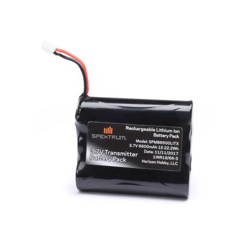 SPMB6600LITX - 3.7V 6600mAh 1S Li-Ion Transmitter Battery Spektrum SPMB6600LITX