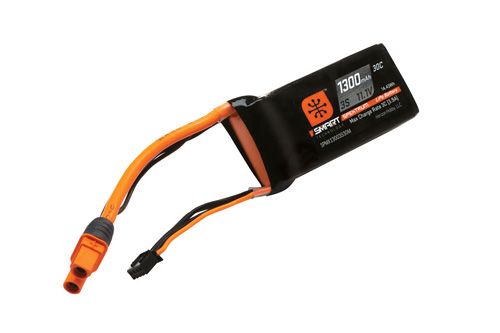 SPMX13003S30M - Smart G2 3S 11.1V 1300mAh 30C LiPo IC3 Spektrum SPMX13003S30M