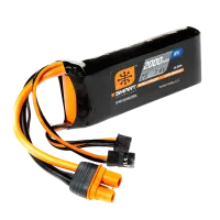 SPMX20002SRX - Spektrum 7.4V 2000mAh 2S 15C Smart LiPo Receiver Battery: Universal Receiver. IC3