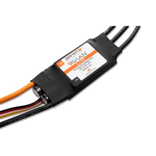 SPMXAE70A - Avian 70-Amp Smart Lite Brushless ESC. 3S-6S: IC5 Spektrum SPMXAE70A