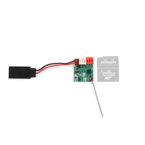 SPMXSE2825RX - 10A 2-in-1 Brushed ESC _ SLT Receiver: Micro-B Spektrum SPMXSE2825RX