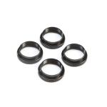 TLR243045 - 16mm Shock Nuts & O-rings (4): 8X