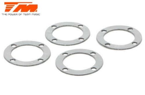 TM510104 - E5 - Differential Case Gasket (4 pcs) Team Magic TM510104