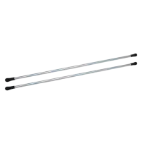 TPA40401XX - Aluminium Heckrohrabstuetzung 8mm. silber