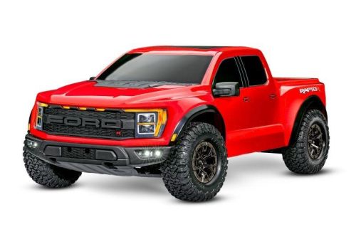 TRX101076-4RED - TRAXXAS Ford Raptor-R 4x4 VXL rot 1_10 RTR Brushless. ohne Akku_Ladegeraet TRX101076-4RED