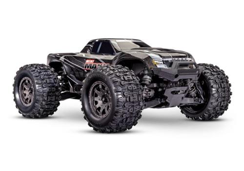 TRX107154-1-BLK - TRAXXAS MINI-MAXX 4WD schwarz ---------- BL-2S Brushless. HD-Teile. mit Akku_Lader TRX107154-1-BLK