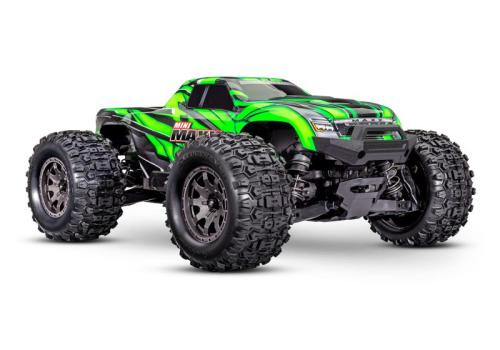 TRX107154-1-GRN - TRAXXAS MINI-MAXX 4WD gruen ---------- BL-2S Brushless. HD-Teile. mit Akku_Lader TRX107154-1-GRN