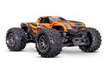 TRX107154-1-ORNG - TRAXXAS MINI-MAXX 4WD orange BL-2S Brushless. HD-Teile. mit Akku_Lader