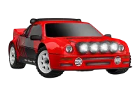 TRX108046-1-RED - TRAXXAS MINI-Rally VXL-Power 4x4 rot Ford RS200 RTR 1_10