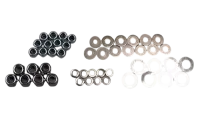TRX1252 - Mutternset.Stopmuttern 3mm (11) und 4mm(7)