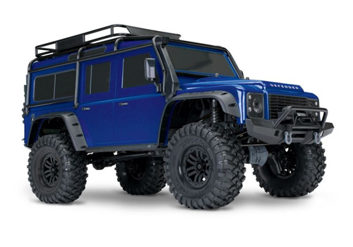 TRX82056-4BLUE - TRX-4 Land Rover Defender Crawler. blau 1:10 2.4GHz - RTR Traxxas TRX82056-4BLUE