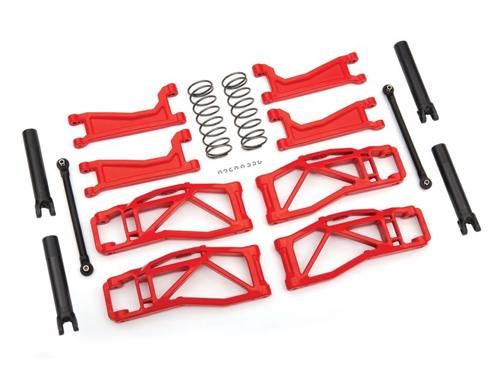 TRX8995R - Querlenker Set WideMAXX rot Traxxas TRX8995R