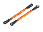 TRX8997A - Spurstangen vorne WideMAXX Aluminium orange (2 Stk.)