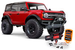 TRX92076-4RED-SET - TRX-4 Ford Bronco 4x4 Trail Crawler rot 1:10 - RTR Set