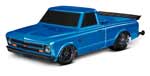 TRX94076-4BLUE - Drag Slash 1:10 2WD Chevy C10 Brushless Truck blau - RTR