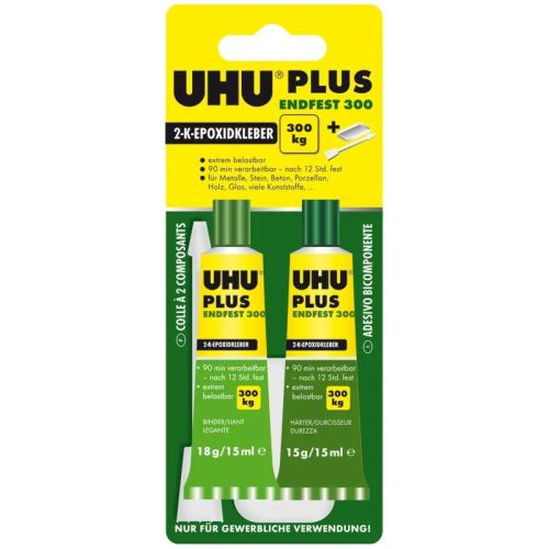 UHU-45640 - uhu-plus-endfest-300-epoxy-epoxidharz-33g-tube-uhu-45640