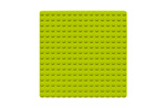 W8802-01 - Baseplate light green 16x16 Nubs